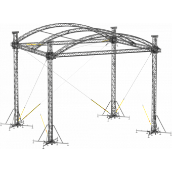 SRA30M0807 - Curved roof, 8.5x7x8 m