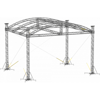 SRA40M1008 - Curved roof, 10.5x8x8 m #9