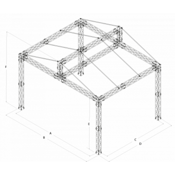GRD30M0806 - Two-slope roof, 8x6x4.5 m #16