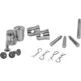 HCQ5 - *Quick connection, 4 halfspigots, 4 pins, 4 safety spring, SQ-HQ30/40FP