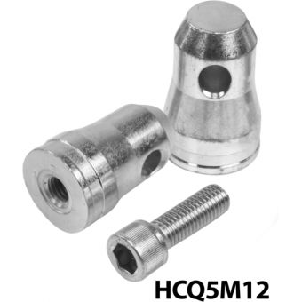 HCQ5M10 - HQ/SQ quick connection kit, 4 h.spigots, pins, springs, compat.with FPU plate #4
