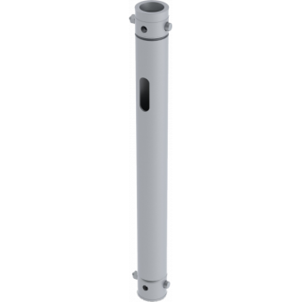 LF5P025AL - 2-way extruded tube, 2-pin self-locking nuts, 250mm, AL