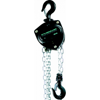 CH0520 - Manual Chain Hoist (STAGEMAKER), 500 Kg max load limit , max height 20 mt.