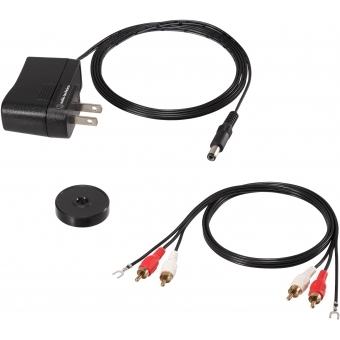 Audio-Technica AT-LPW40WN - Pick-up complet manual belt drive/ Baza furnir nuc #4