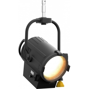Prolights EclFresnel PTU - Proiector LED Fresnel 3200K, Tungsten 13'320 lm, 17-66°, barndoors /Negru