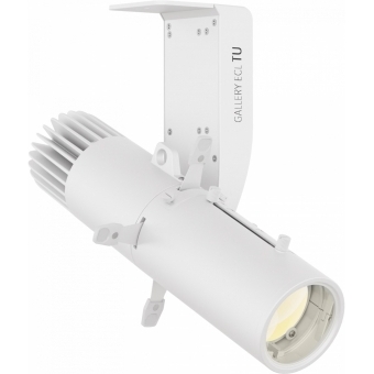 ProLights EclGalleryProfile DY - Elipsoidal LED alb static de 35 W, 5000K, WDMX și obturator de cadru, cu zoom 16°-36° /Alb