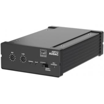 AUDAC AMP22 - Mini amplificator stereo 2 x 15W - Linie balansată și microfon + Input WP2xx Audac #1