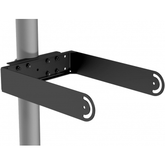 AUDAC MBK200PM/B - Set adaptoare montare pe stâlp pentru MBK208MK2 și MBK212MK2/ Negru