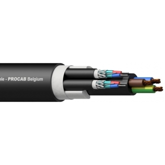 PAC252/3 - 2 x Balanced signal / DMX-AES & 3G2.5 Power cable - 300 meter