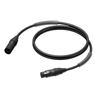 PROCAB PRA902/1.5 - Cablu de microfon XLR tata - XLR mamă - HighFlex™/ 1.5 metri