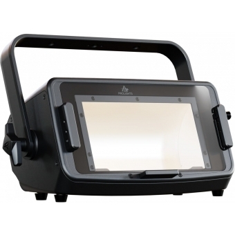 Prolights EclExpo Flood300VW - Proiector LED asimetric de 300W, CCT alb variabil 2.700K - 6.500K/ Negru