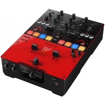 Pioneer DJM-S5 - Mixer cu 2 canale pentru DJ, stilul scratching (roșu lucios) #1