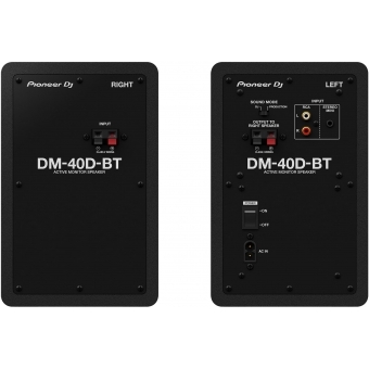 Pioneer DJ DM-40D-BT Sistem monitor desktop de 4", cu funcționalitate Bluetooth® (Negru) #3