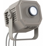 Prolights Mosaico FX100GY - Proiector de imagini, roată dublă de animație, LED 100W,1 slot gobo/color, IP66 /Gri