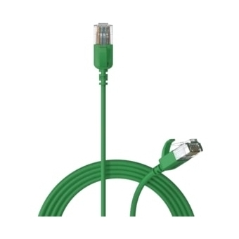 PROCAB CSD560G/1.5 - Cablu de rețea Slimline - CAT6A RJ45 - RJ45 U/UTP/ verde - 1.5 metri