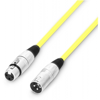 Adam Hall Cables 3 STAR MMF 0100 SET - Microphone Cable Set XLR female x XLR male | 1 m #4