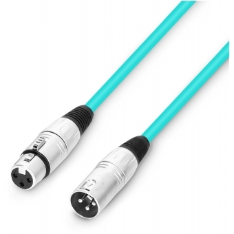 Adam Hall Cables 3 STAR MMF 0100 SET - Microphone Cable Set XLR female x XLR male | 1 m #5