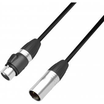 Adam Hall Cables 4 STAR DGH 1500 IP65 - DMX Cable 5-pole IP65 XLR female x 5-pole IP65 XLR male | 15 m