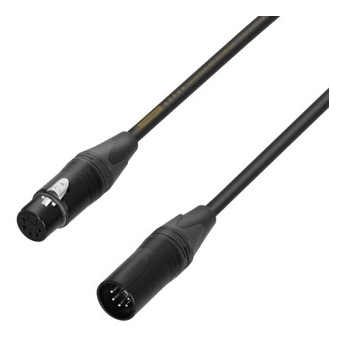 Adam Hall Cables 5 STAR DGH 0300 X - DMX Cable Neutrik® 5-pole XLR without single packaging | 3 m