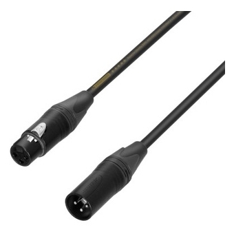 Adam Hall Cables 5 STAR DMF 0300 X - DMX Cable Neutrik® 3-pole XLR without single packaging | 3 m