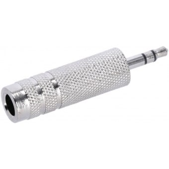 Adam Hall Connectors 4 STAR A JF3 MM3 METAL - Adapter 6.3 mm jack TRS to 3.5 mm jack TRS #6