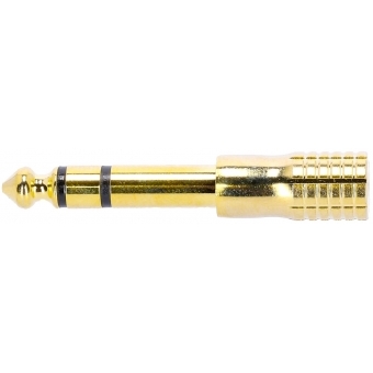 Adam Hall Connectors 4 STAR A MF3 JM3 GOLD - Adapter mini jack female stereo to 6.3 mm jack male stereo #3