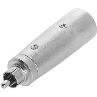 Adam Hall Connectors 4 STAR A RM2 XM3 - Adapter RCA male to XLR 3-pole male #7