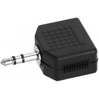 Adam Hall Connectors 4 STAR AY MF3 MM3 - Y-adapter 2 x 3.5 mm jack TRS female to 3.5 mm jack TRS female #4