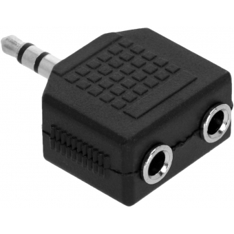 Adam Hall Connectors 4 STAR AY MF3 MM3 - Y-adapter 2 x 3.5 mm jack TRS female to 3.5 mm jack TRS female #6