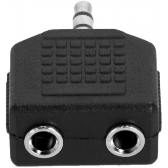 Adam Hall Connectors 4 STAR AY MF3 MM3 - Y-adapter 2 x 3.5 mm jack TRS female to 3.5 mm jack TRS female #7