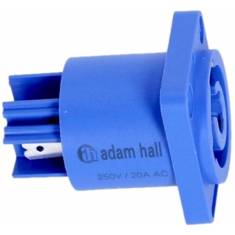 Adam Hall Connectors 4 STAR P PM IN - Mains chassis connector PowerIn blue #5