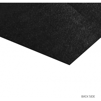 Adam Hall Hardware 0155 - Faux leather "Cayman" - embossed, black, with fabric backing #2