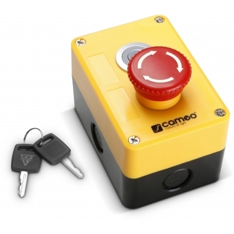 Cameo EKS XLR - Emergency Stop Switch with Key Control #1