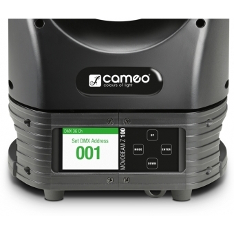 Cameo MOVO BEAM Z100 - Unlimited Rotation Beam Moving Head with LED Ring and Zoom #4