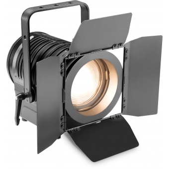 Cameo TS 100 WW - Theatre Spotlight with Fresnel Lens and 100 Watt Warm White LED in Black Housing #1