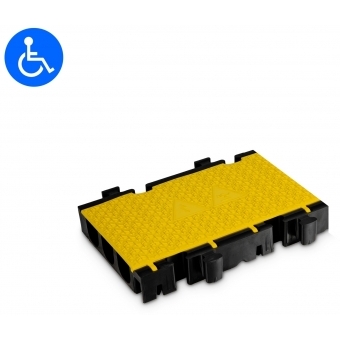 Defender 3 2D HV - Defender 3 2D modular system for wheelchair ramp and wheelchair accessible transition - Middle section half version #1