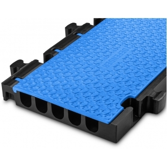 Defender MIDI 5 2D BLU - Midi 5 2D module system for wheelchair ramp and wheelchair accessible transition - middle part blue lid #3