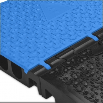 Defender MIDI 5 2D BLU - Midi 5 2D module system for wheelchair ramp and wheelchair accessible transition - middle part blue lid #7