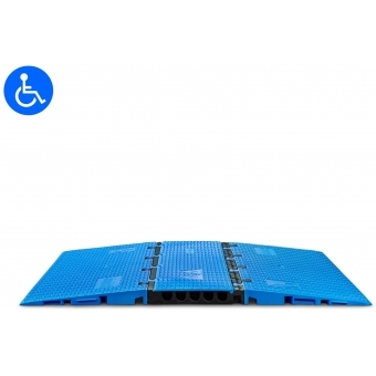 Defender MIDI 5 2D SET BLU - Midi 5 2D set blue module system for wheelchair ramp and wheelchair accessible transition