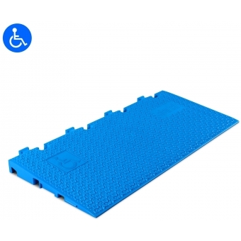 Defender MIDI 5 2D R BLU - Midi 5 2D blue ramp - modular system for wheelchair accessible transition #2