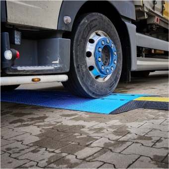 Defender MIDI 5 2D R BLU - Midi 5 2D blue ramp - modular system for wheelchair accessible transition #14