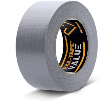 Defender EXA-TAPE-VALUE S 50 - Fabric tape, Silver, glossy, 50 mm x 50 m #1