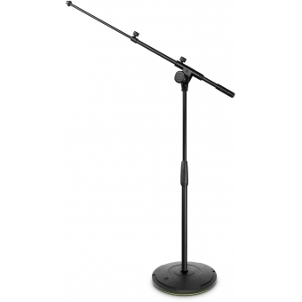 Gravity TMS 2222 - Short Touring Series Microphone Stand with Round Base and 2-Point Adjustment Telescoping Boom #3
