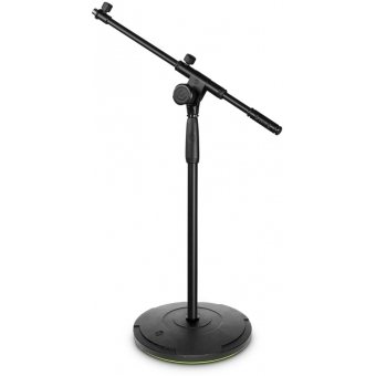 Gravity TMS 2222 - Short Touring Series Microphone Stand with Round Base and 2-Point Adjustment Telescoping Boom #1