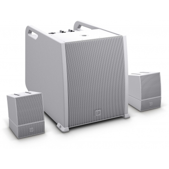 LD Systems CURV 500 AVS W - Portable Array System AV Set Including Speaker Cables, White #1