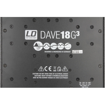 LD Systems DAVE 18 G3 - Compact 18" active PA System #15
