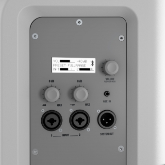 LD Systems ICOA 12 A BT W - Boxa PA coaxiala de 12” cu Bluetooth/ Alb #10