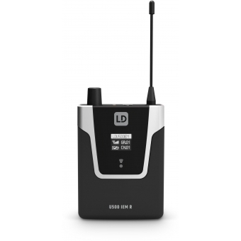 LD Systems U508 IEM HP - In-Ear Monitoring System with Earphones - 863 - 865 MHz + 823 - 832 MHz #9