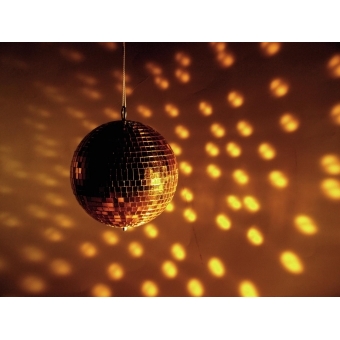 EUROLITE Mirror ball 15cm gold #2