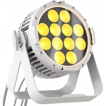 Prolights LumiPar 12Arc - Par LED compact 12x9 W RGBW / FC, IP65, 110 W, RAl 9010, 45°